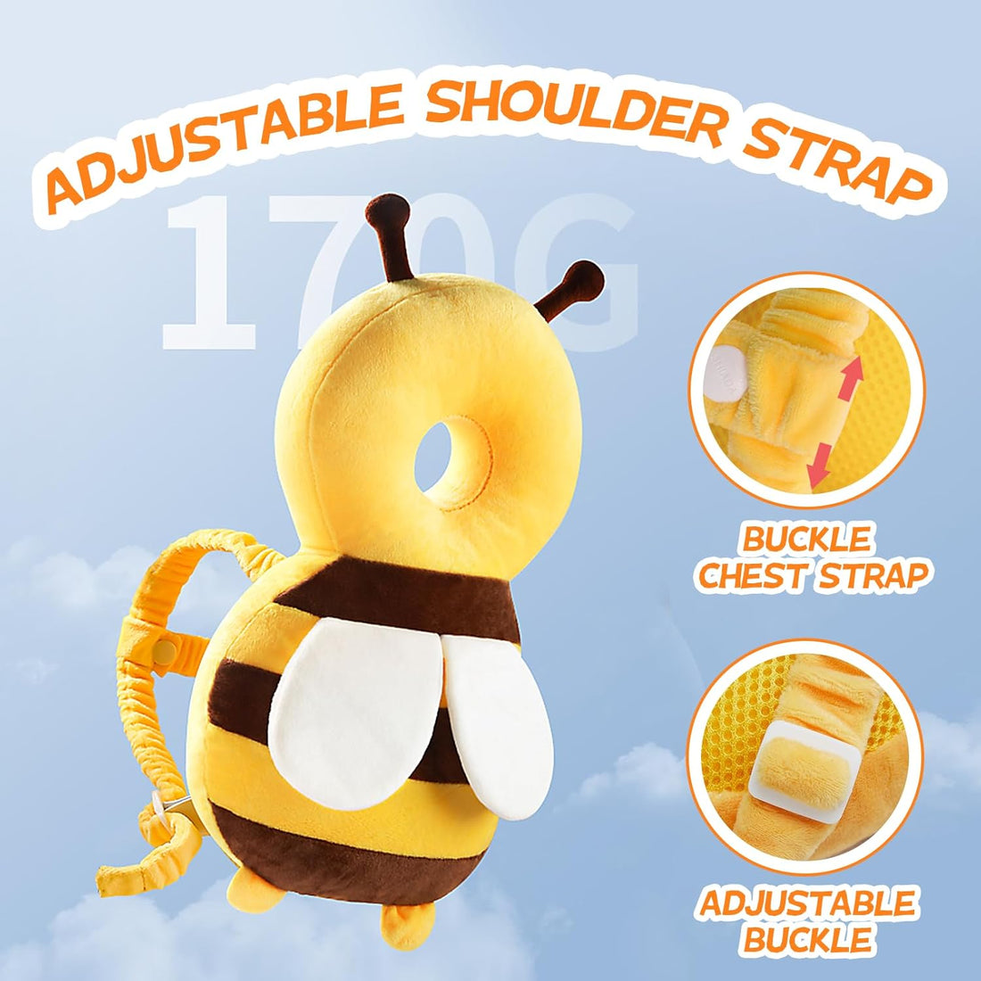 Protect You Baby's Head - Soft Safety Cushion for First Steps